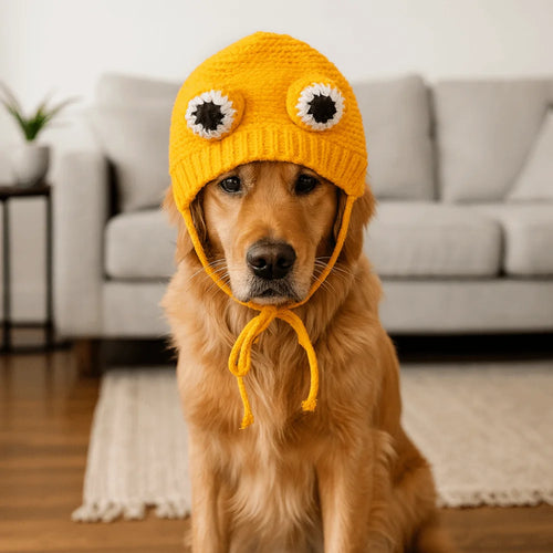 Cozy Knit Pet Ear Hat