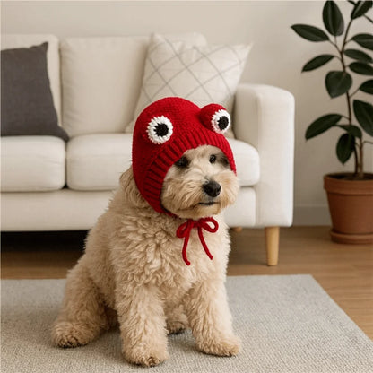 Cozy Knit Pet Ear Hat